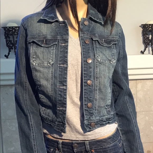 rag jean jacket